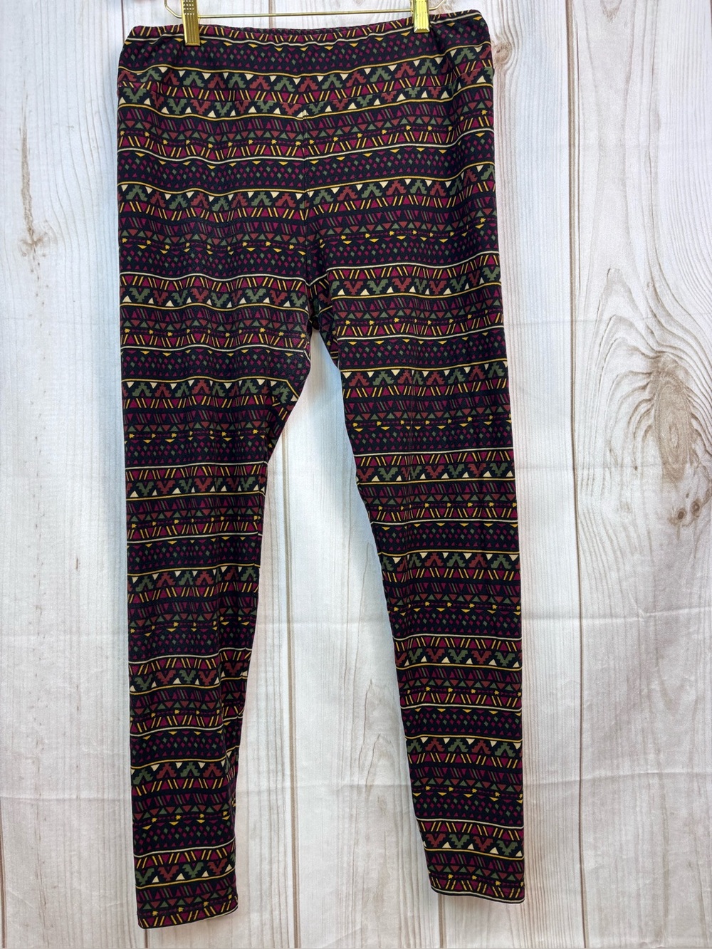 LuLaRoe Leggings Geometric Tribal Aztec Buttery Soft Comfort Casual Tall & Curvy